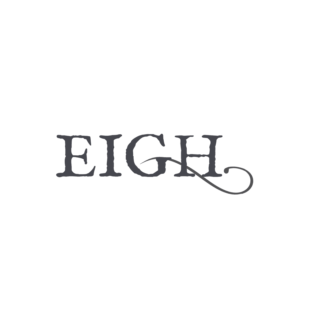 Eigh word fragment from studio logo animation
