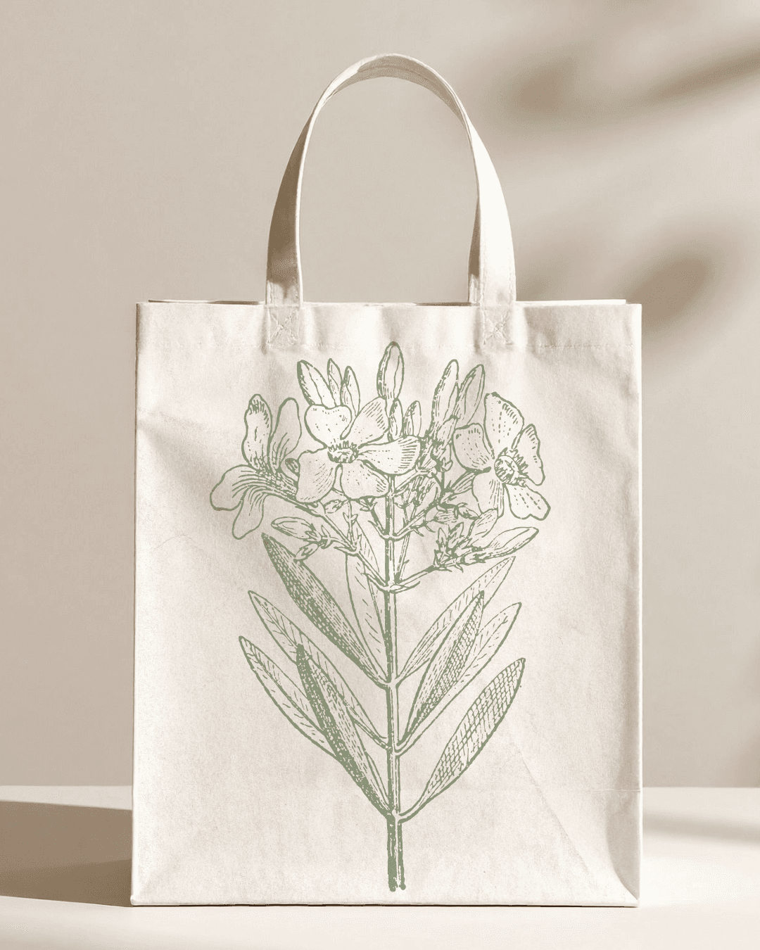 Between Chapters Tote fictional product mockup