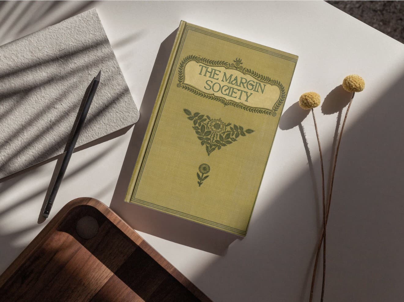 The Magic Society fictional book mockup