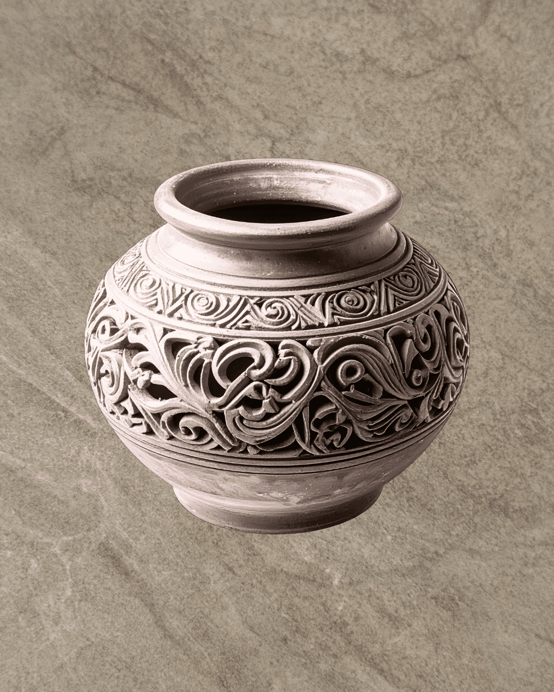 Fictional Rosette Votive Cup ceramic product mockup
