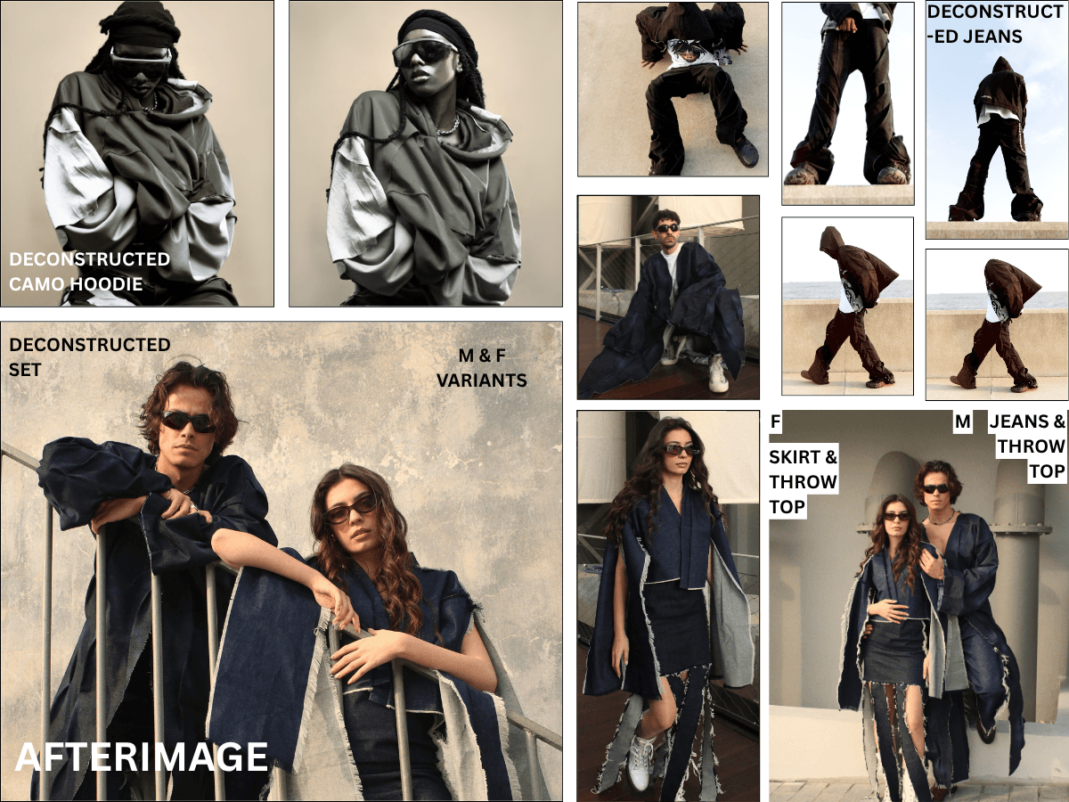 Afterimage concept board for STATIC SAINT